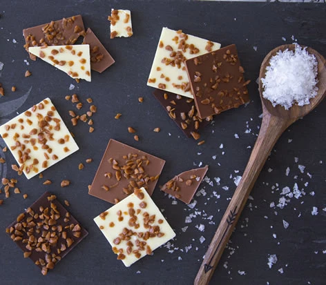 Nigay Caramel Crunch made with Salted Butter
